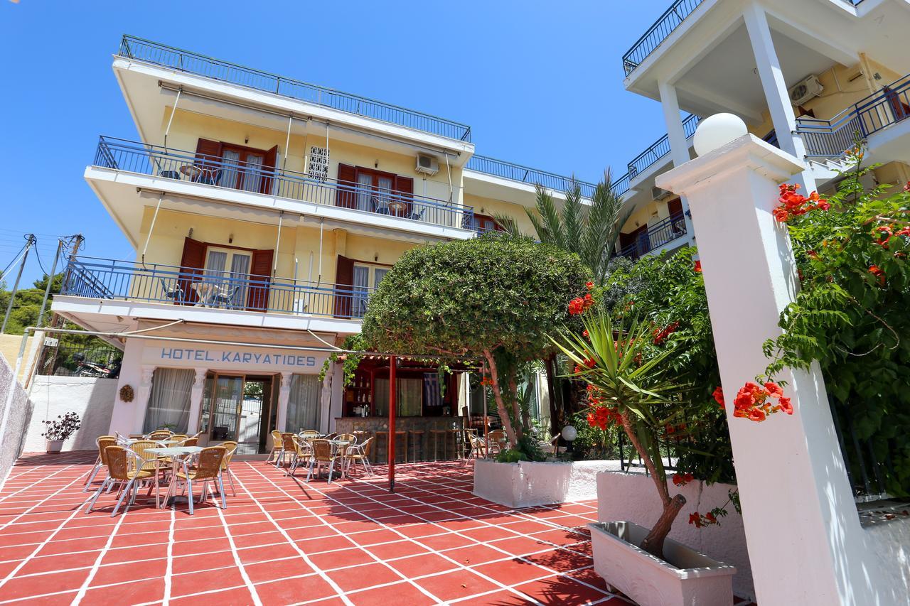 Hotel Karyatides Agia Marina (Aegina) Exterior foto
