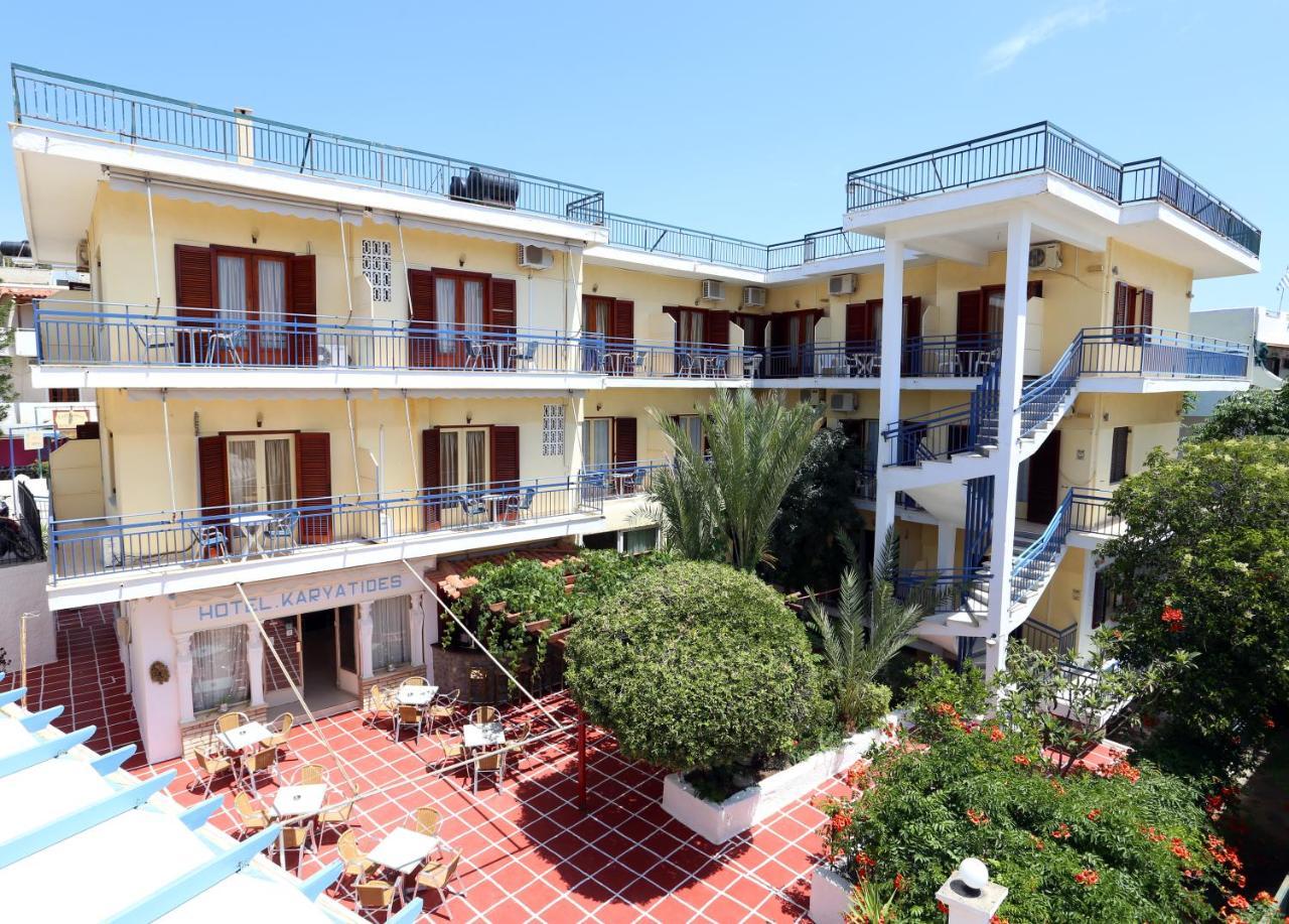 Hotel Karyatides Agia Marina (Aegina) Exterior foto