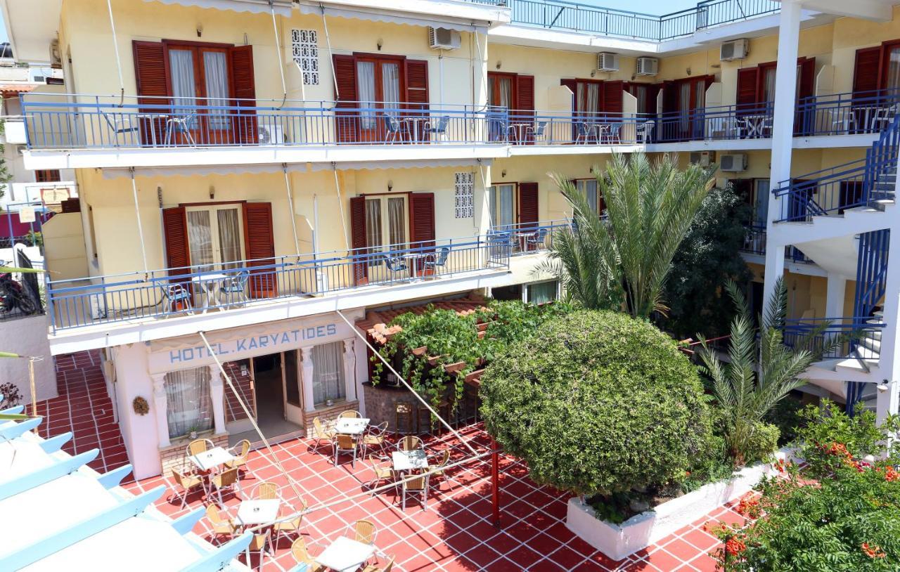 Hotel Karyatides Agia Marina (Aegina) Exterior foto