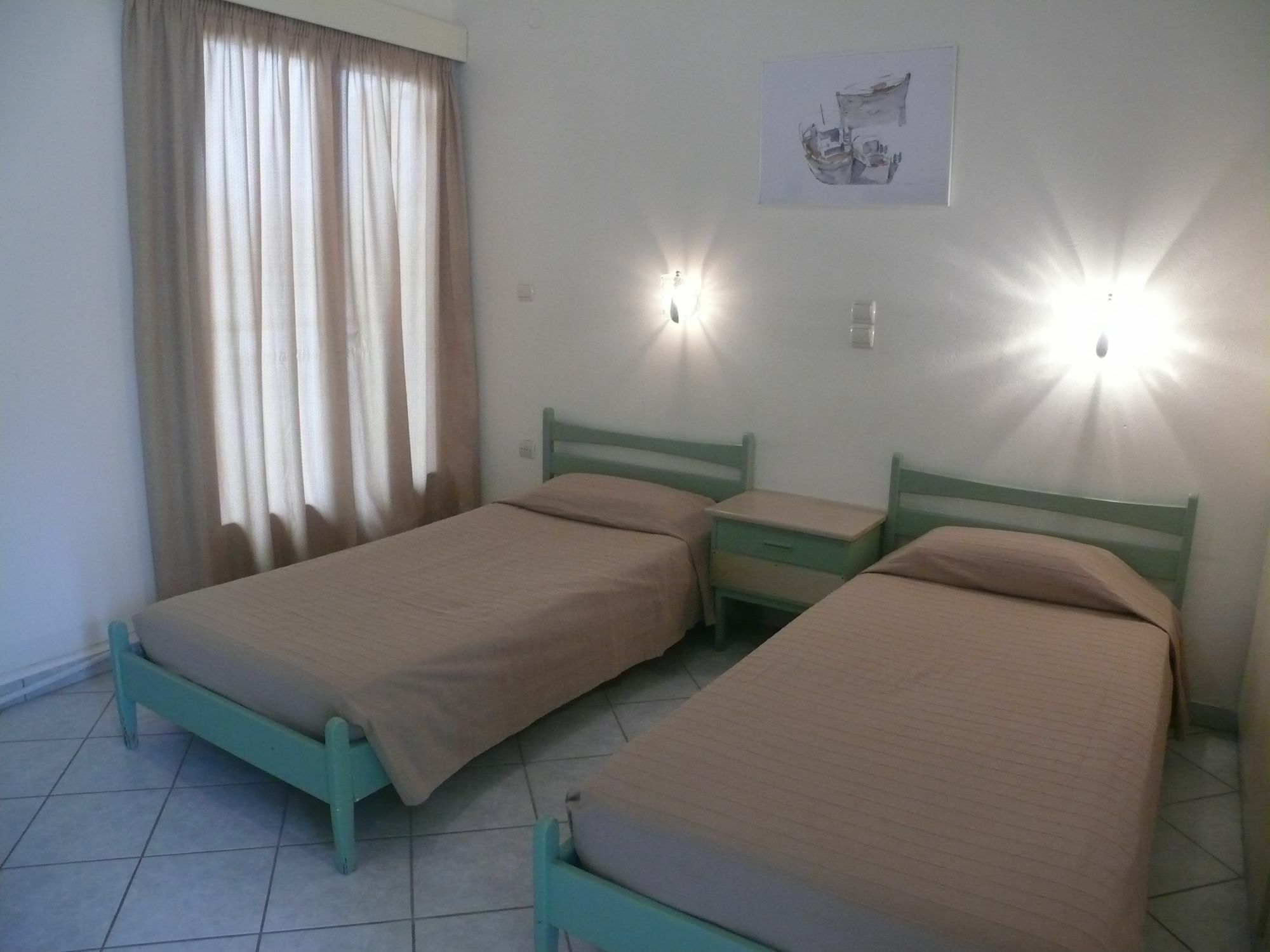Hotel Karyatides Agia Marina (Aegina) Exterior foto
